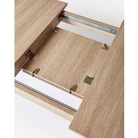 Charlotte Table 6 Emilie Chairs Oak Natural