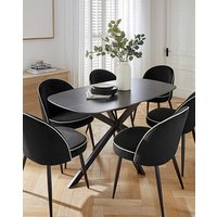 Brock Dining Table 6 Camille Chairs