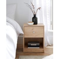 Laila Bedside Table OAK Effect