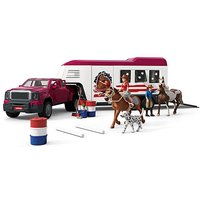 Dually Truck big Horse Trailer