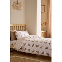 CL Brushed Teddy Bear Duvet Set SINGLE