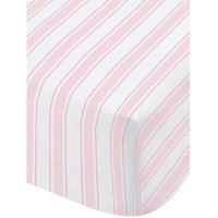 Check Stripe Fitted Sheet DOUBLE