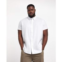 Short Sleeve Oxford Shirt Regular 1XL48 50