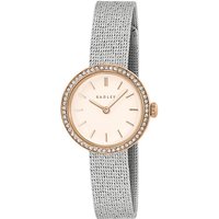 Two Tone Plated Mesh Watch