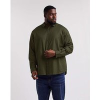 & Twill Long Sleeve Shirt & L