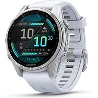 Garmin Fenix 8 43mm Watch Silver / White