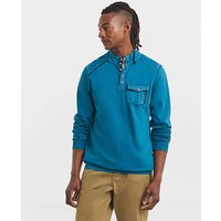 Button Neck Sweatshirt 36 38