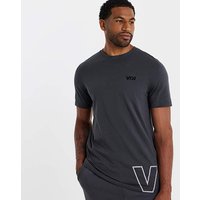 Double Graphic T shirt Long Length 3XL54 56