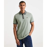Voi Two Toned Pique Polo Long