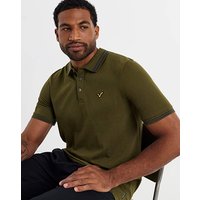 Tipped Pique Polo Long XL45 47