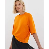 HALF SLEEVE RAGLAN KNITTED T SHIRT 24 26