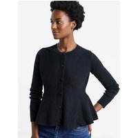 Round Neck Peplum Cardigan JD Williams 8 10