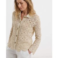 Crochet Knitted Overshirt 8 10