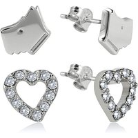 Radley Love Heart and Dog Earring Set at Simply Be Catalogue Store Radley Love Heart and Dog Earring Set.