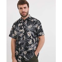 & Hawaii Floral Shirt & M