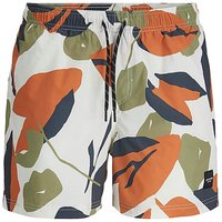 & Maui Print Swim Shorts Cloud Dancer &