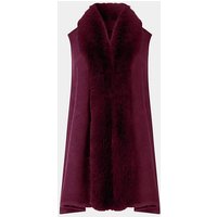 Fair Faux Fur Trim Gilet ONE