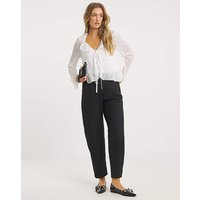 Tailored Barrel Leg Trouser