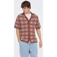 & Bart Crochet Shirt & 4XL