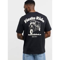 & Fiesta Back Graphic T Shirt & XL