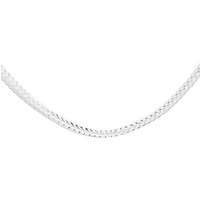 Sterling Fine Square Franco Chain INCH