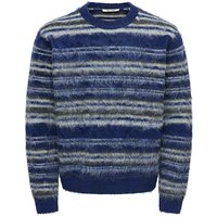 & Aiden Knit Jumper Ocean & 2XL