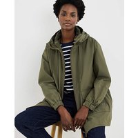 Short Shower Resistant Raincoat
