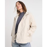 Washed Quilted Short Jacket JD Williams