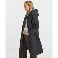 Hooded Quilt Coat JD Williams