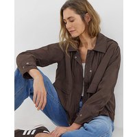Hooded Tech Rain Jacket