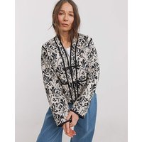 Pure Cotton Printed Quilt Jacket JD Williams