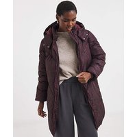 Mid Length Padded Coat Animal