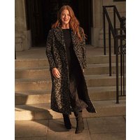 Printed Relaxed Coat Animal