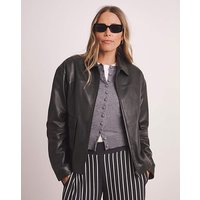 Leather Trucker Jacket