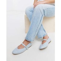 Toe Cap Mary Janes Ex Wide