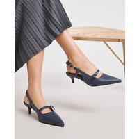 Pointed Slingback Shoes Wide