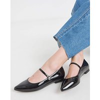Pointed Toe Mary Janes Wide