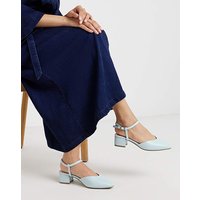 Two Part Heeled Shoes Wide
