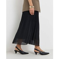 Slingback Pointed Toe Heels Ex Wide