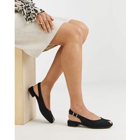 Peep Toe Slingbacks Ex Wide Soft JD Williams