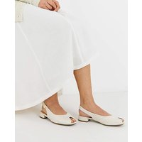 Peep Toe Slingbacks Ex Wide JD Williams