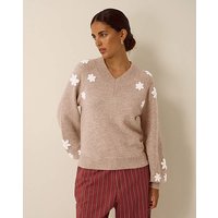 Emily Floral Embroidered Jumper