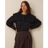 Eliana Embroidered Collar Shirt