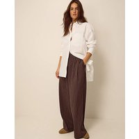 Jen Pinstripe Wide Leg Trousers