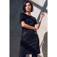 Zip Detail Shift Dress