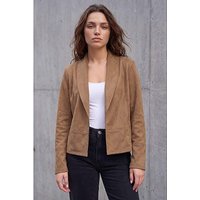 Faux Suede Jacket