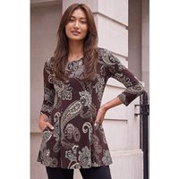Paisley Pocket Tunic Top