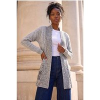 Shimmer Long Cardigan