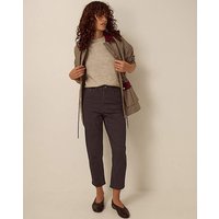 Julia Cropped Cigarette Jeans