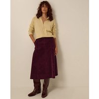 Yasmin Corduroy Midi Skirt